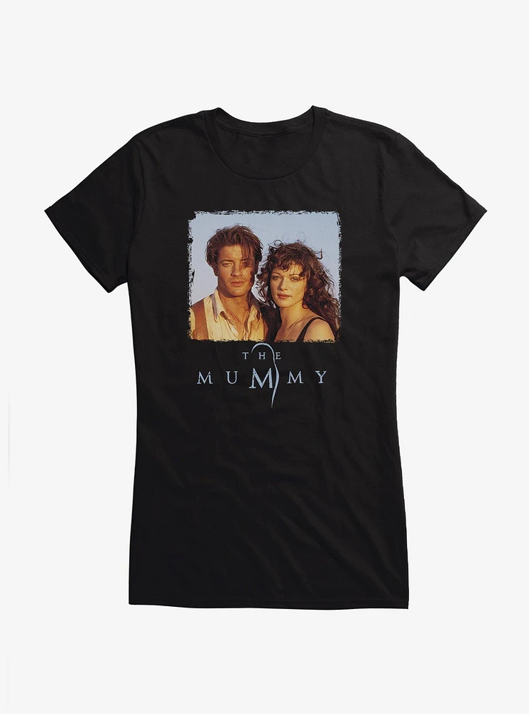 The Mummy Rick And Evelyn O'Connell Happy Couple Girls T-Shirt