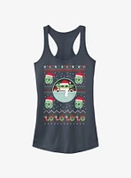 Star Wars The Mandalorian Grogu Ugly Christmas Girls Tank