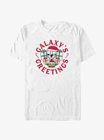 Star Wars The Mandalorian Galaxy's Greetings Stamp T-Shirt