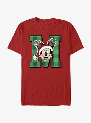 Disney Mickey Mouse Festive Antlers T-Shirt