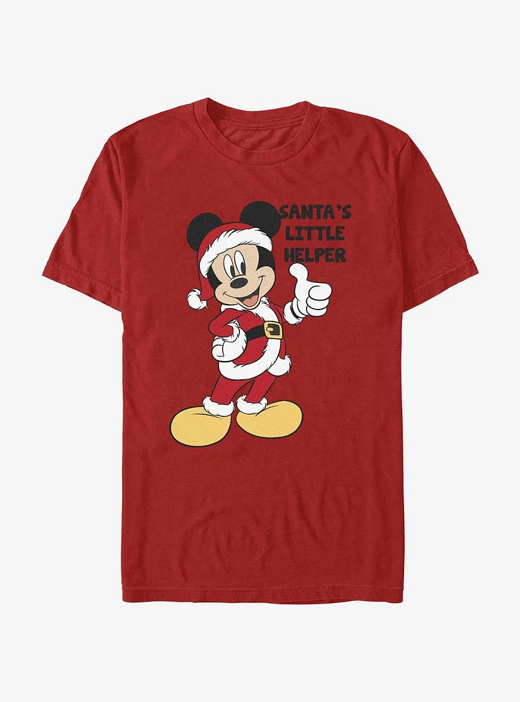 Disney Mickey Mouse Santa's Little Helper T-Shirt