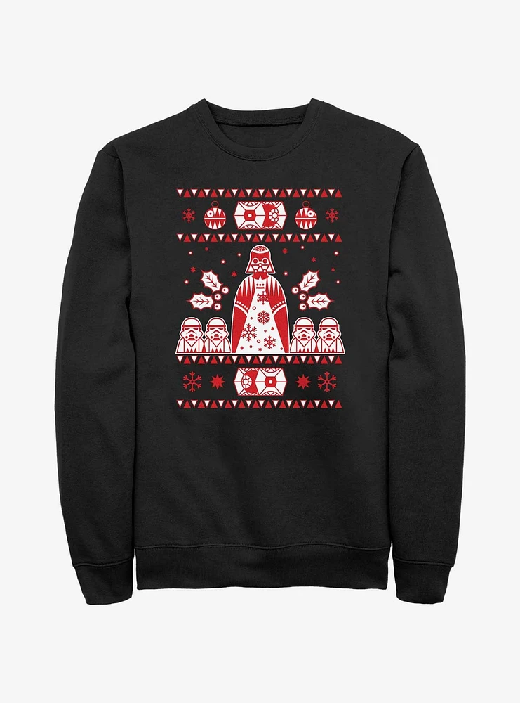 Star Wars Empire Ugly Christmas Sweatshirt