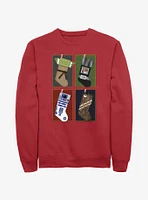 Star Wars Galactic Stockings Sweatshirt