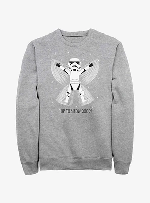 Star Wars Storm Trooper Snow Angel Sweatshirt