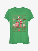 Star Wars Droid Ugly Christmas Girls T-Shirt