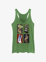 Star Wars Galactic Stockings Girls Tank