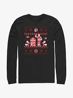 Star Wars Droid Ugly Christmas Long-Sleeve T-Shirt