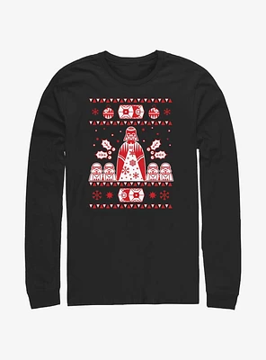 Star Wars Empire Ugly Christmas Long-Sleeve T-Shirt