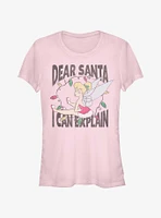 Disney Tinker Bell Dear Santa Girls T-Shirt