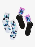 Disney Lilo & Stitch I Tried Crew Socks 2 Pair