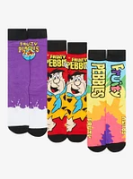 Fruity Pebbles Cereal Crew Socks 3 Pair