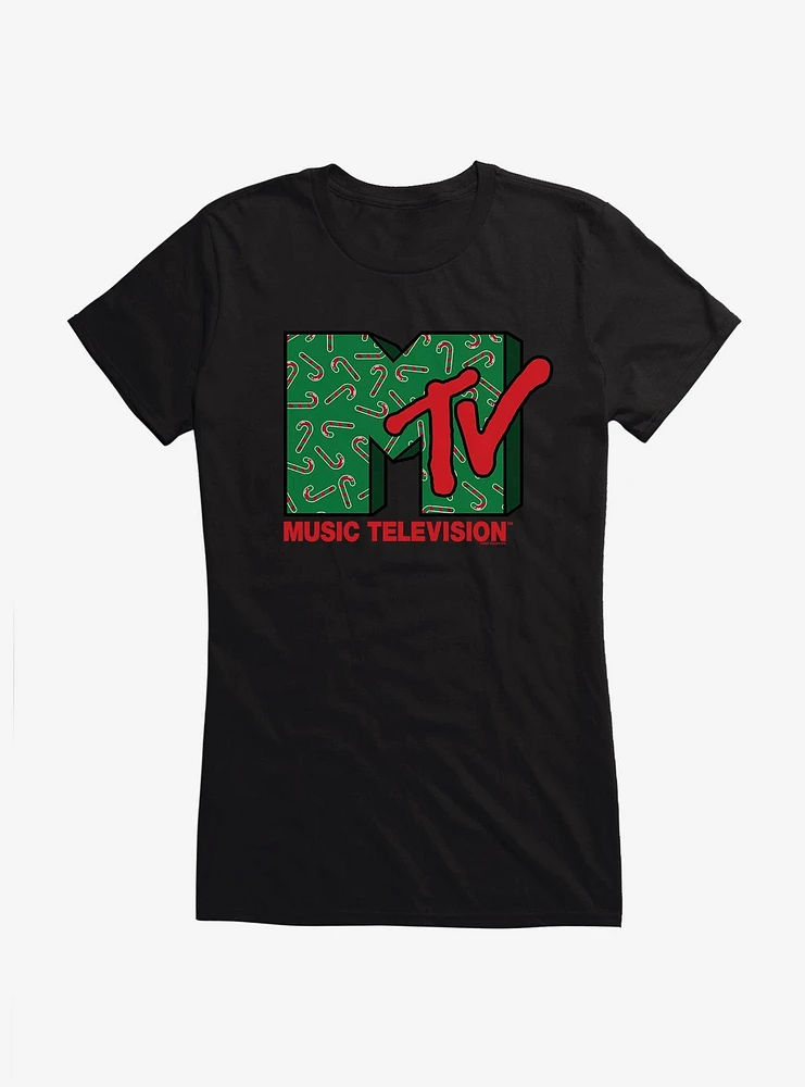 MTV Candy Canes Girls T-Shirt