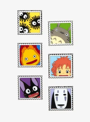 Loungefly Studio Ghibli Stamps Blind Box Enamel Pin