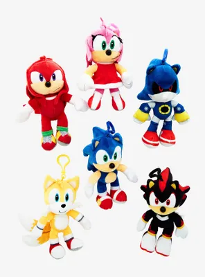 Sonic the Hedgehog Character Blind Bag Plush Bag Clip