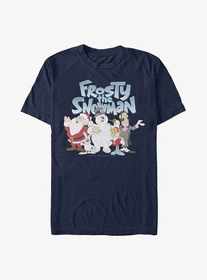 Frosty The Snowman Group Shot T-Shirt