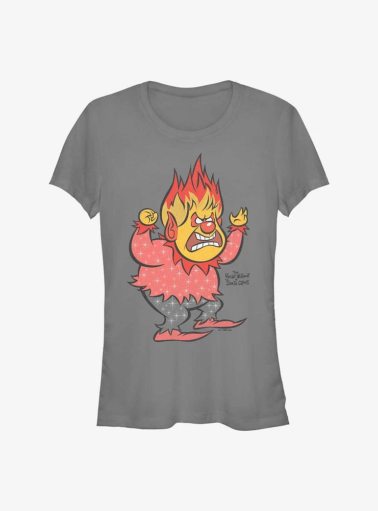 The Year Without A Santa Claus Big Heat Miser Girls T-Shirt
