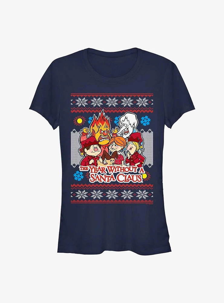 The Year Without A Santa Claus Christmas Gang Girls T-Shirt