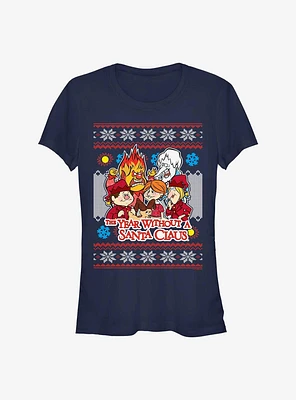 The Year Without A Santa Claus Christmas Gang Girls T-Shirt