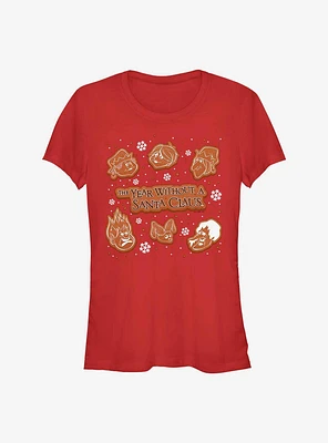 The Year Without A Santa Claus Gingerbread Squad Girls T-Shirt