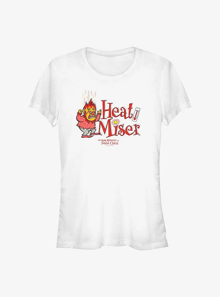 The Year Without A Santa Claus Heat Miser Logo Girls T-Shirt