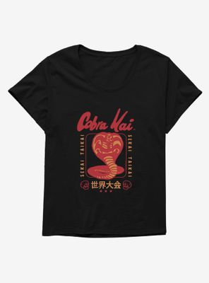 Cobra Kai Sekai Taikai Tournament Logo Womens T-Shirt Plus