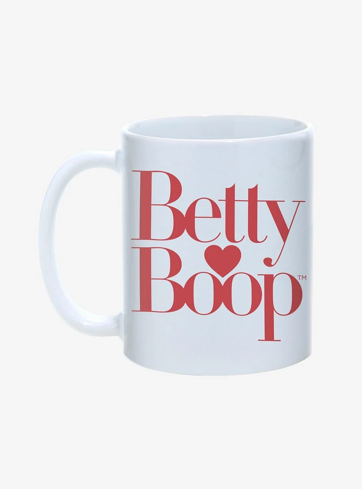 Betty Boop Red Logo Mug 11oz