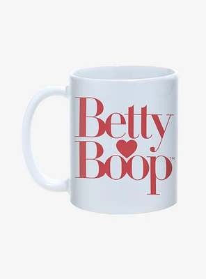 Betty Boop Red Logo Mug 11oz