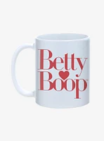 Betty Boop Red Logo Mug 11oz