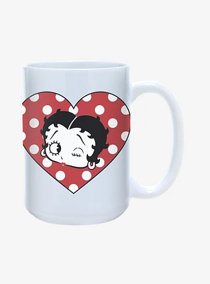 Betty Boop Heart Mug 15oz