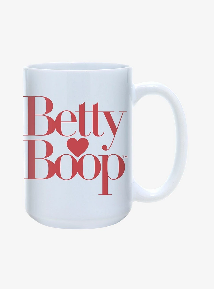 Betty Boop Red Logo Mug 15oz