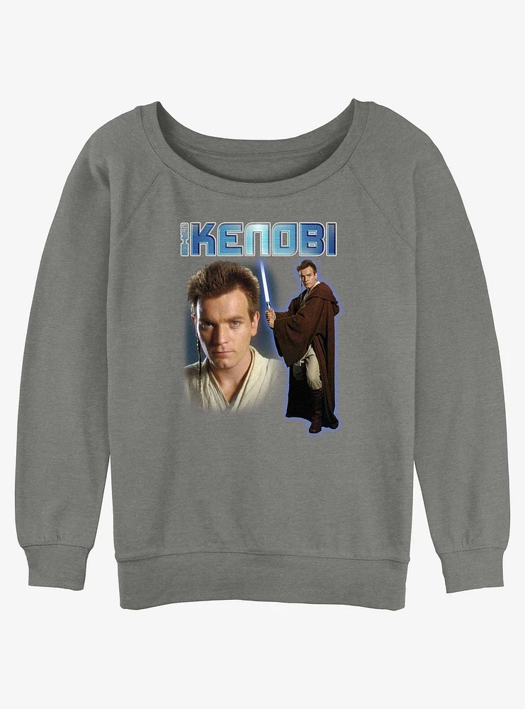 Star Wars Obi-Wan Kenobi Girls Slouchy Sweatshirt