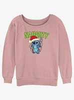 Disney Lilo & Stitch Naughty Girls Slouchy Sweatshirt