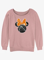 Disney Minnie Mouse Web Ears Girls Slouchy Sweatshirt