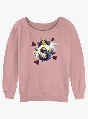 Disney The Owl House King Vines Girls Slouchy Sweatshirt