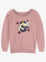 Disney The Owl House King Vines Girls Slouchy Sweatshirt