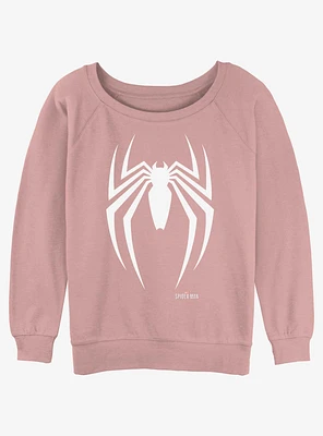 Marvel Spider-Man Icon Girls Slouchy Sweatshirt