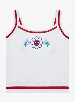 Marvel Spider-Man Flower Women's Plus Knit Tank - BoxLunch Exclusive