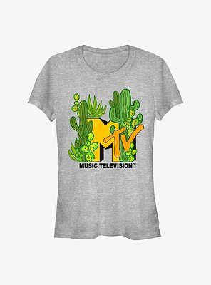 MTV Cacti Galore Logo Girls T-Shirt