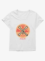 Cobra Kai Never Dies Emblem Girls T-Shirt Plus