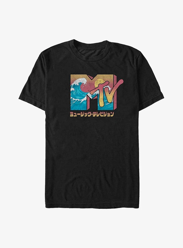 MTV Wave Logo Japanese T-Shirt
