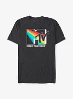 MTV Rainbow Beam Logo T-Shirt