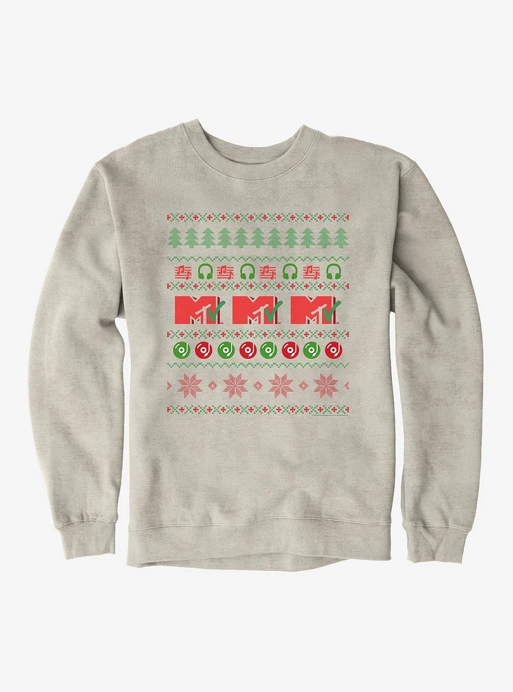 MTV Ugly Christmas Sweater Sweatshirt