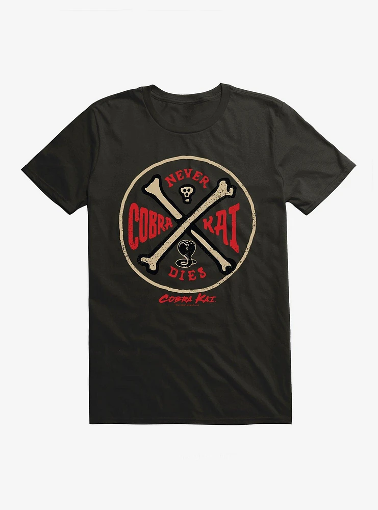 Cobra Kai Bones Never Dies T-Shirt