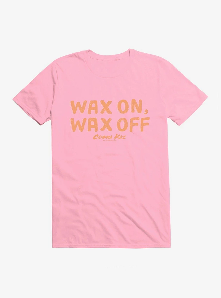 Cobra Kai Wax On, Off Bold T-Shirt