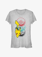 Pokemon Catch Pikachu Girls T-Shirt
