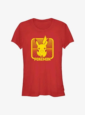 Pokemon Digital Pikachu Girls T-Shirt