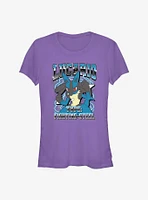 Pokemon Lucario Fighting Steel Girls T-Shirt