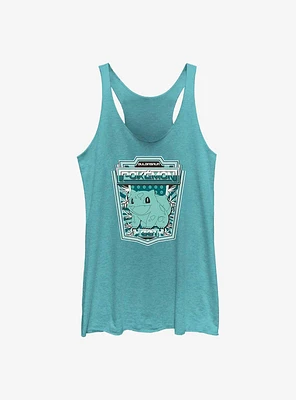 Pokemon Bulbasaur Badge Girls Tank