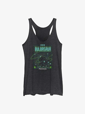 Pokemon Bulbasaur Grid Girls Tank