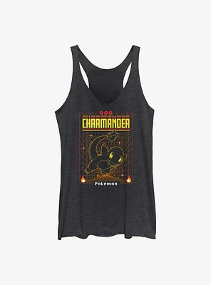 Pokemon Charmander Grid Girls Tank